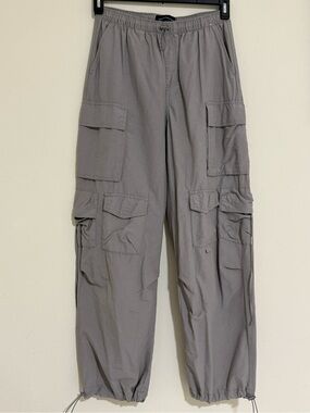 Aeropostale Gray Women's Cargo Drawstring Pants